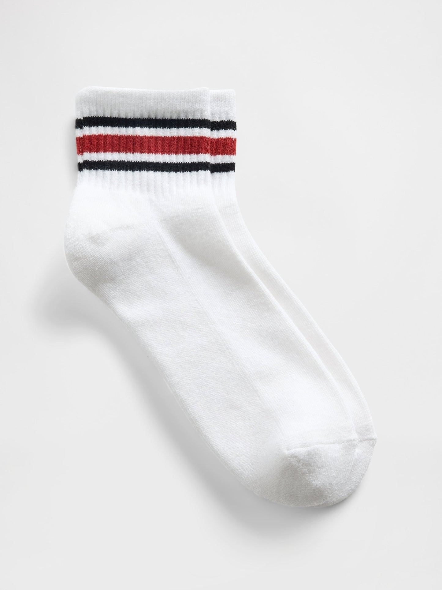 Kırmızı Athletic Quarter Crew Çorap