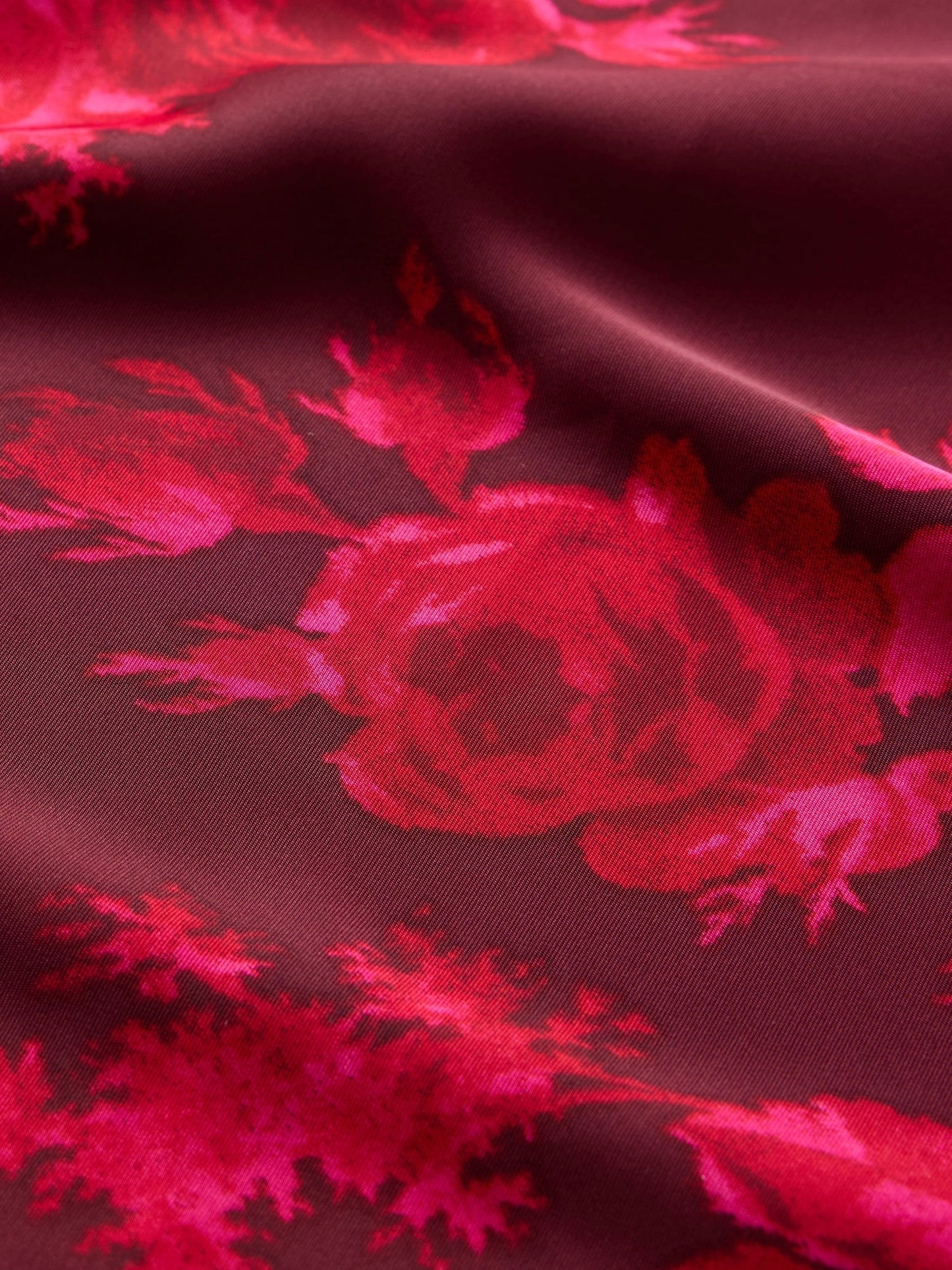 Pembe Geri Dönüştürülmüş Saten Slip Maxi Elbise