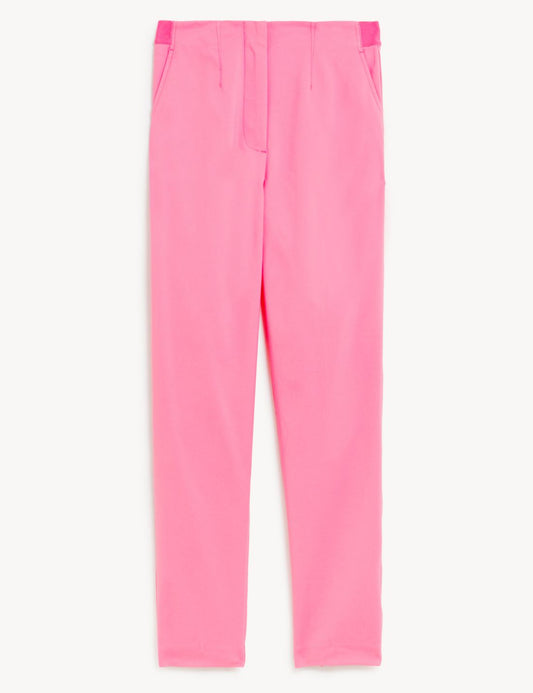 Slim Fit Yüksek Bel Pantolon