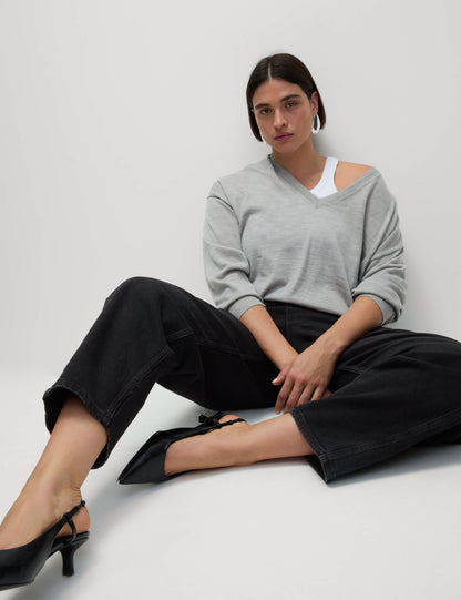 Yüksek Bel Carrot Leg Jean Pantolon