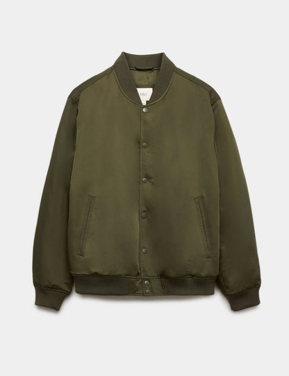 Saten Bomber Ceket