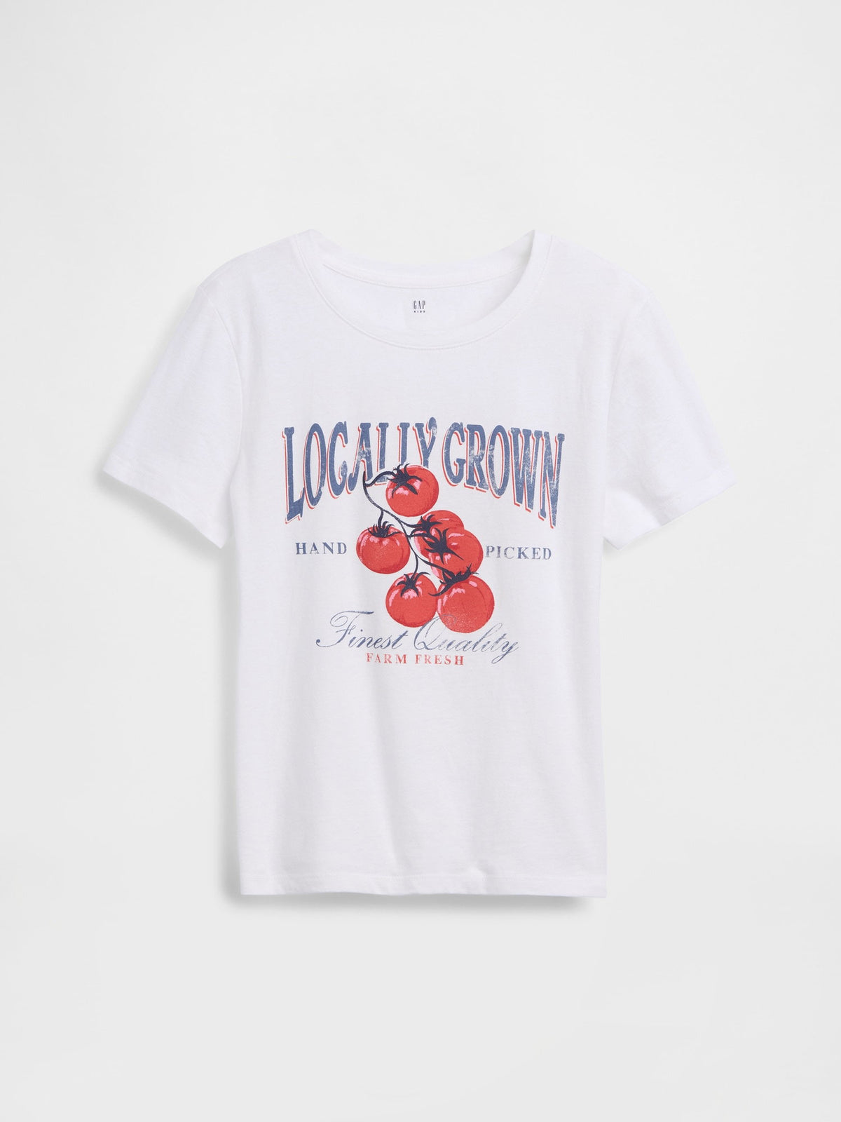 Beyaz Grafik Baskılı T-shirt