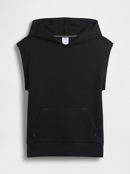 Siyah Gapfit Relaxed Kolsuz Sweatshirt