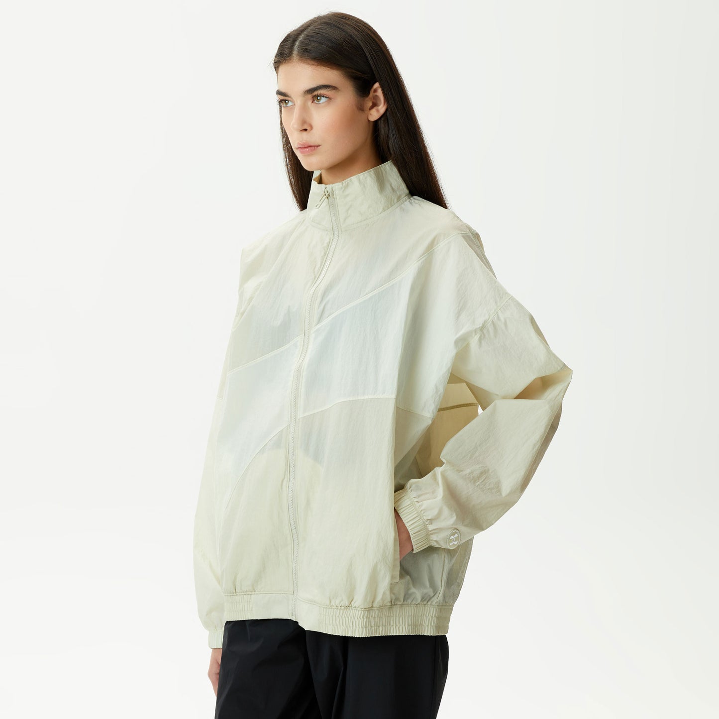 Under Armour Legacy Crinkle Kadın Siyah/beyaz Ceket