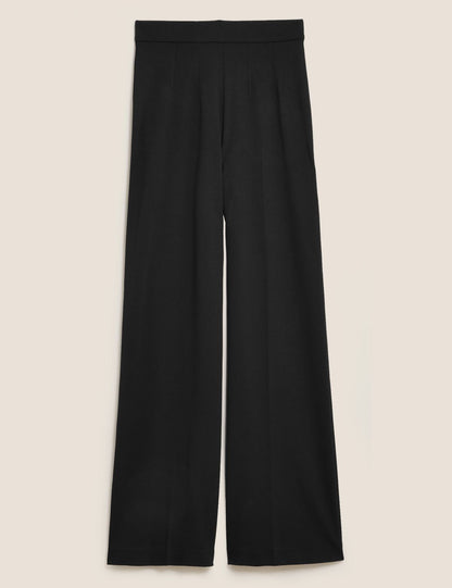 Wide Leg Örme Pantolon