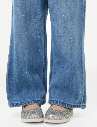 Straight Leg Jean Pantolon (2-7 Yaş)