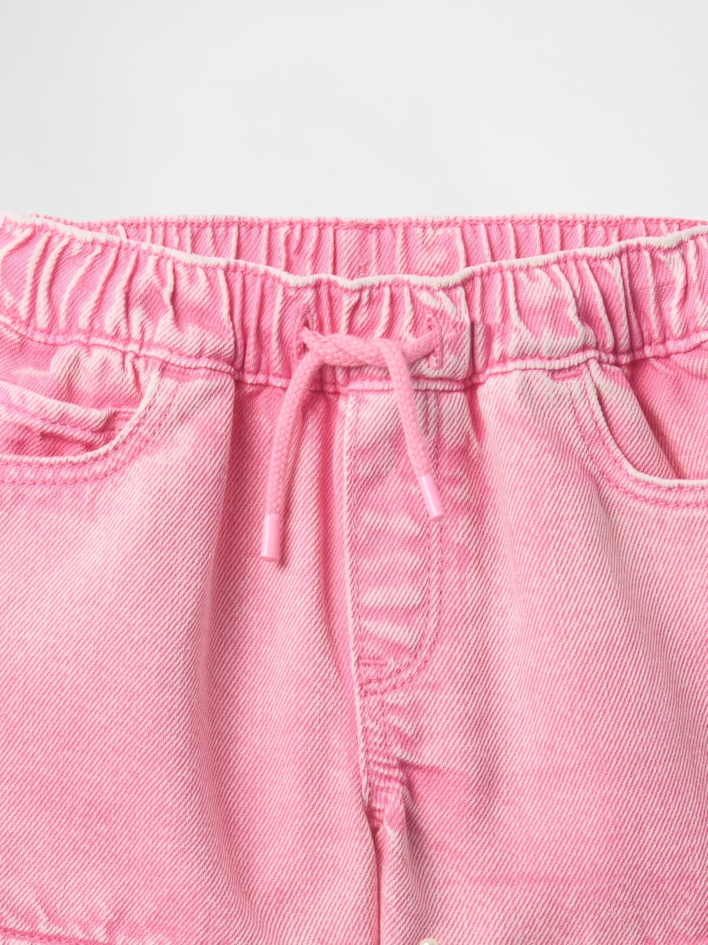 Pembe Ultrasoft Denim Şort