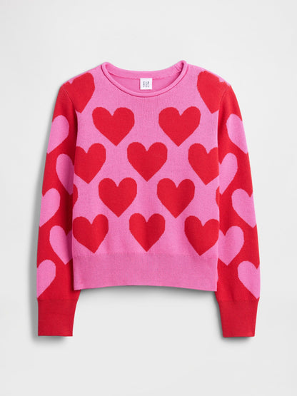 Pembe Relaxed Roll-neck Kazak