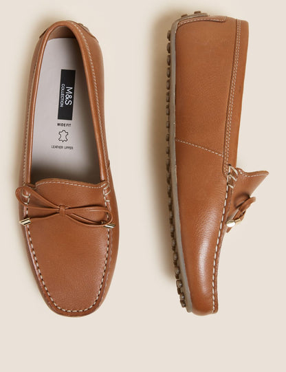 Wide Fit Deri Ayakkabı