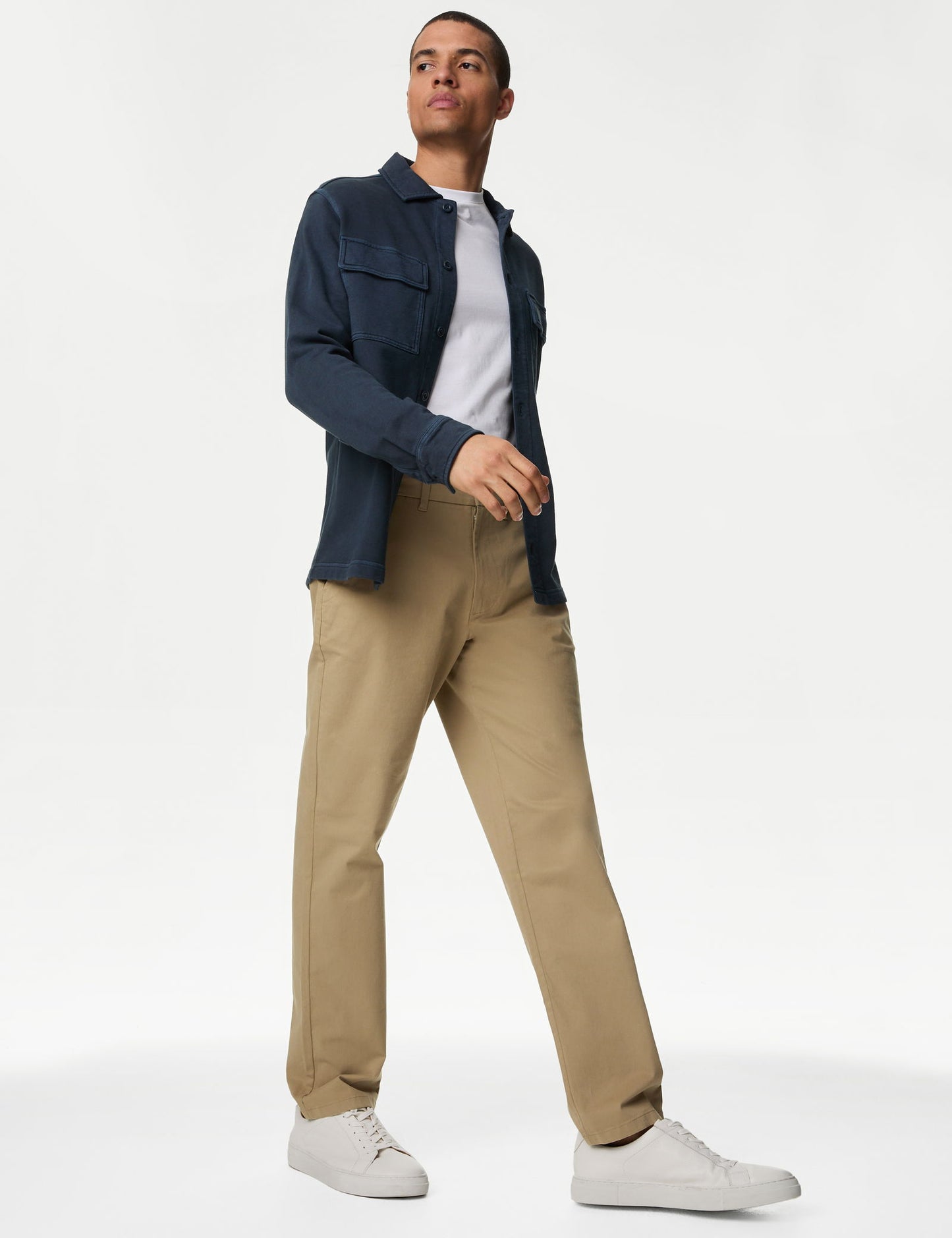 Loose Fit Chino Pantolon