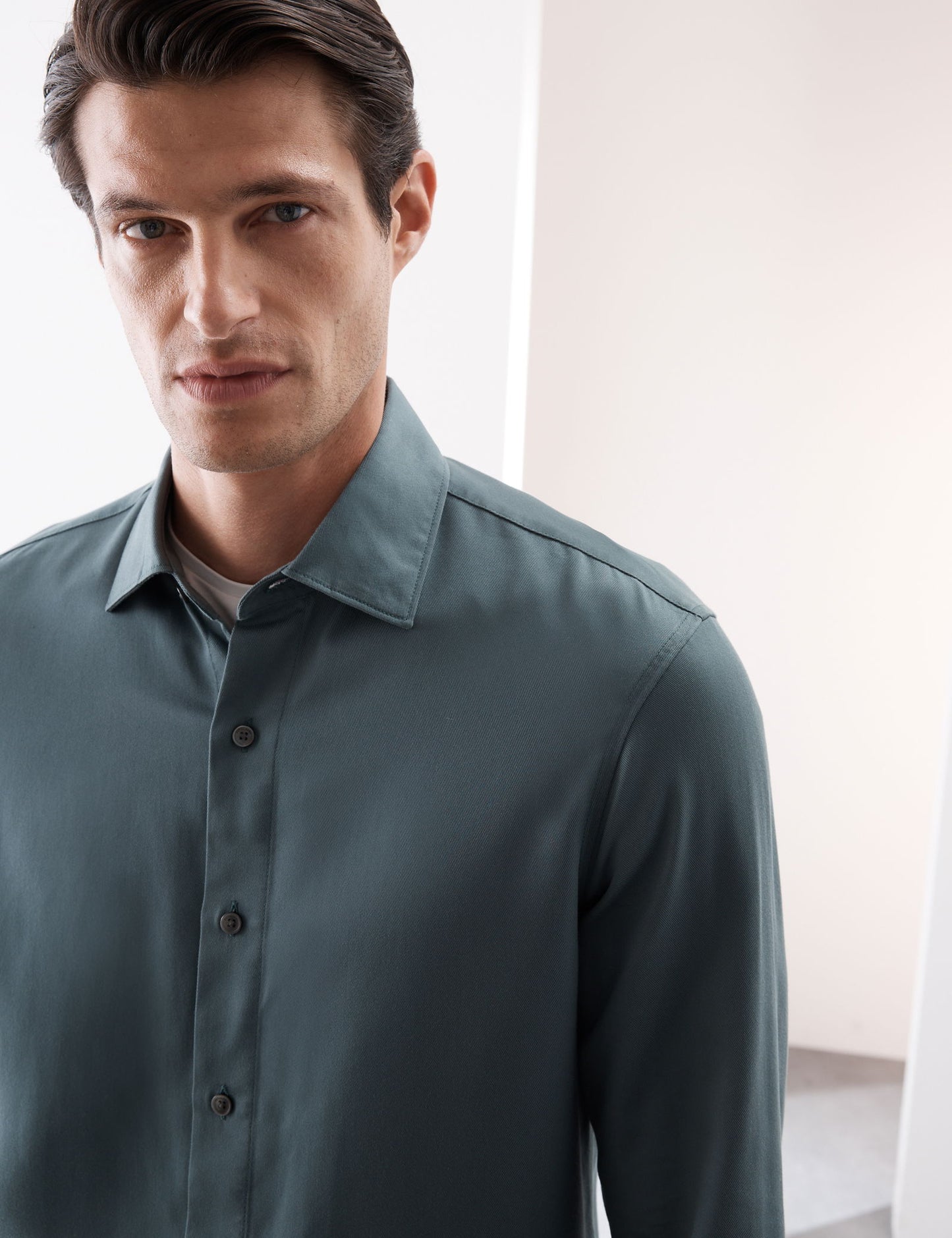 Regular Fit Easy-iron Uzun Kollu Gömlek