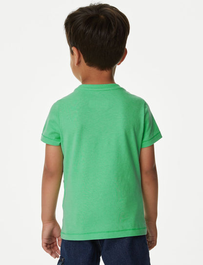Saf Pamuklu Hulk™ T-shirt (2-7 Yaş)