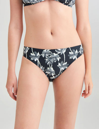 Yüksek Bel Desenli Bikini Altı