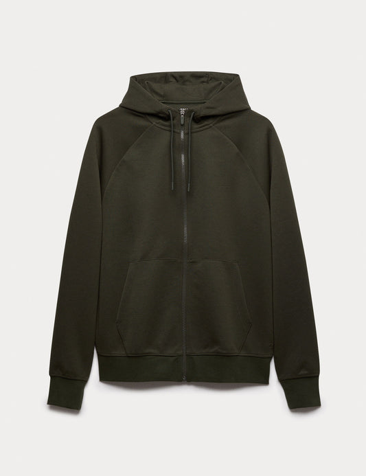 Fermuarlı Kapüşonlu Hoodie