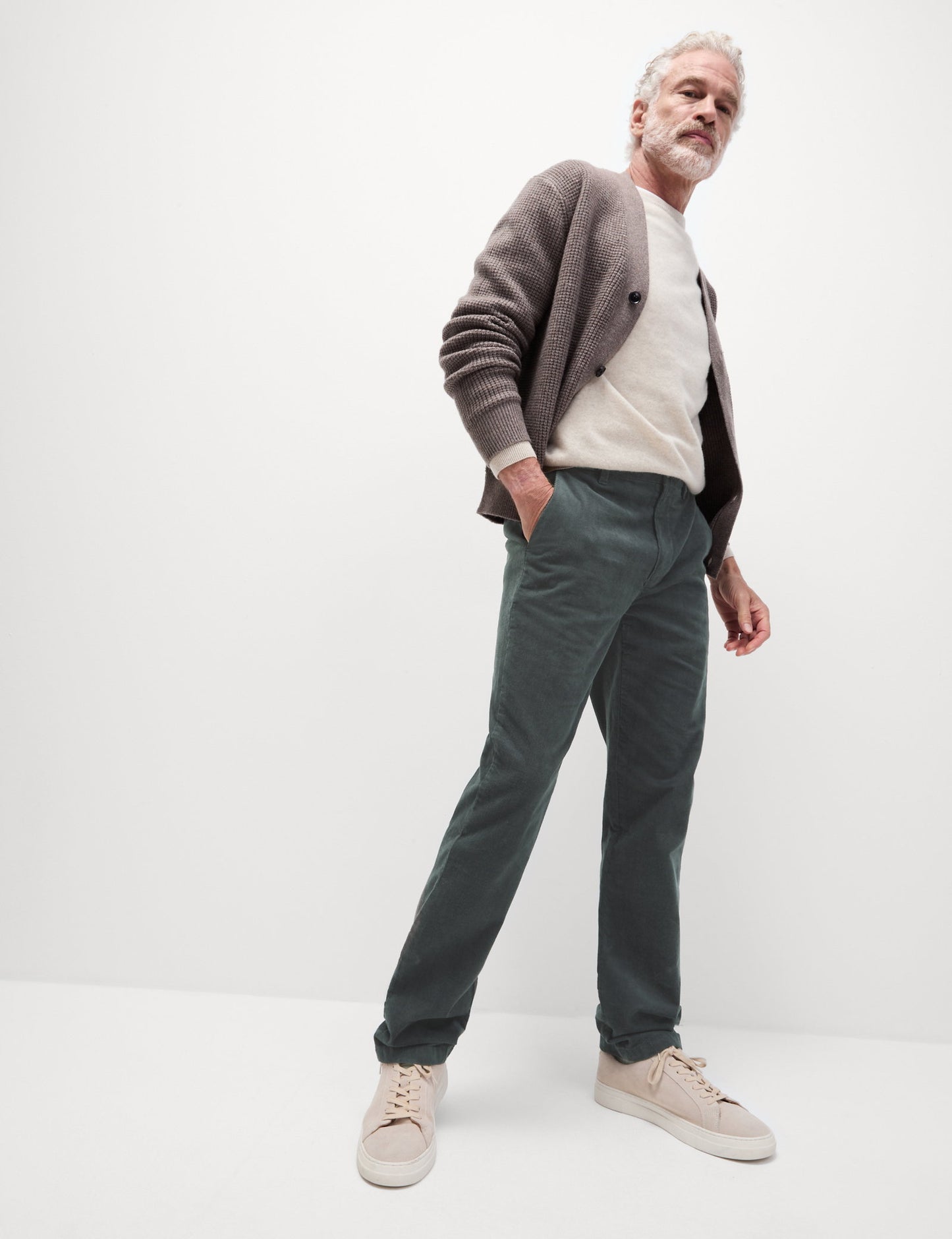 Regular Fit Fitilli Chino Pantolon