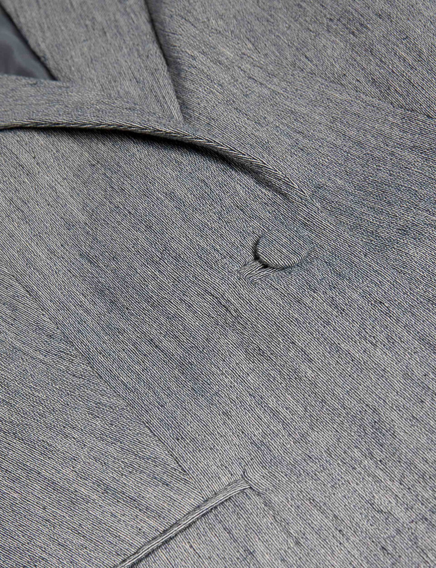 Pamuk Karışımlı Kolsuz Uzun Blazer