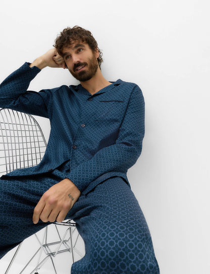 Desenli Pijama Takımı