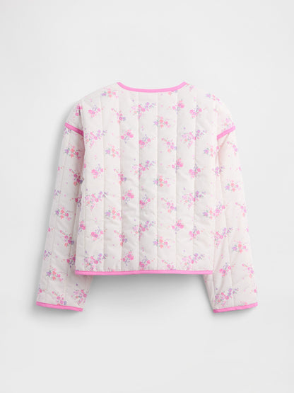 Pembe Kids Relaxed Kıvrımlı Ceket