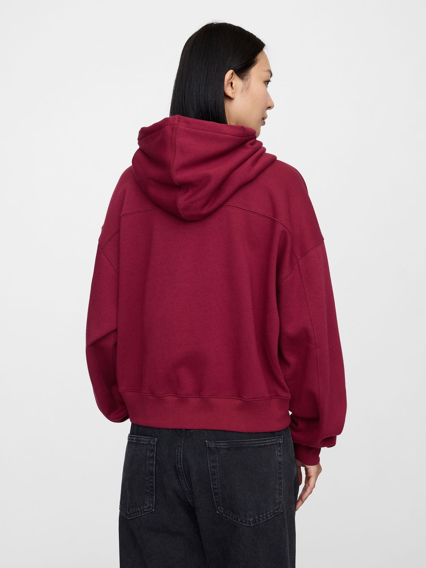 Bordo Gap Logo Vintagesoft Sweatshirt