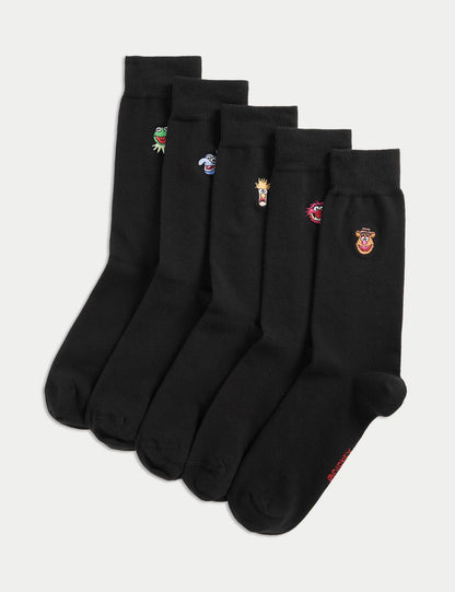 5’li Cool & Fresh Muppets Pamuk Karışımlı Çorap Seti