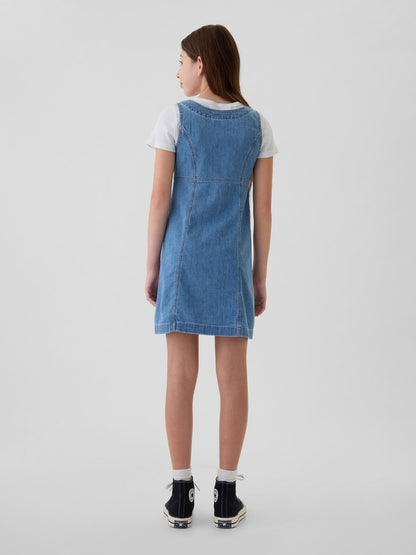 Mavi Archive Button Denim Mini Elbise