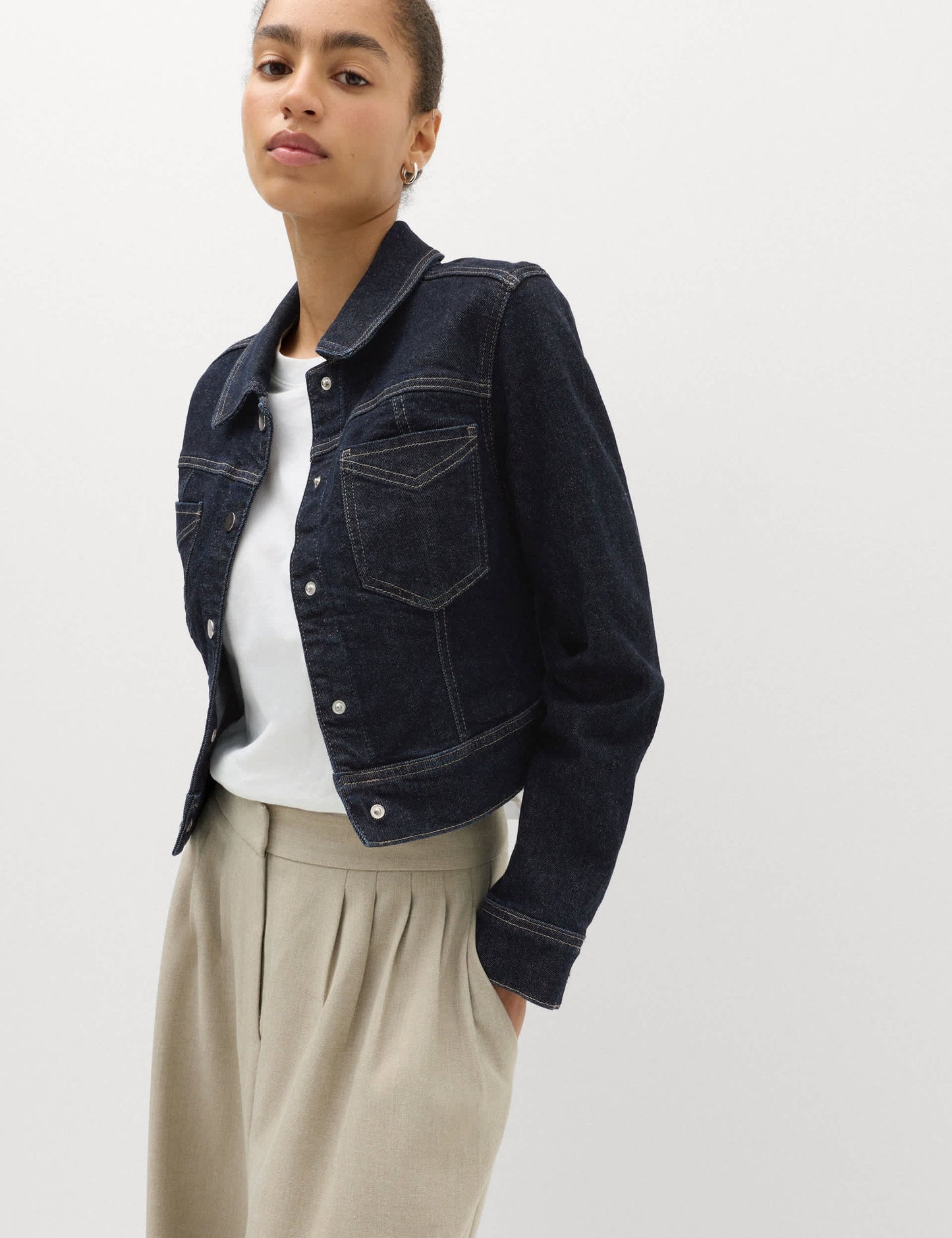 Pamuklu Denim Ceket