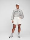 Yeşil Gap Logo Yuvarlak Yaka Sweatshirt