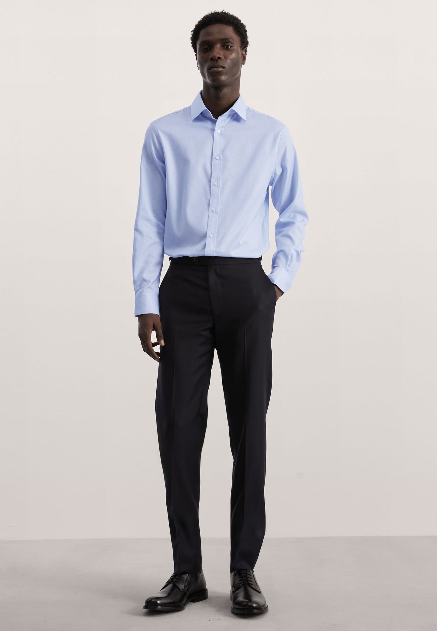 Saf Pamuklu Tailored Fit Gömlek