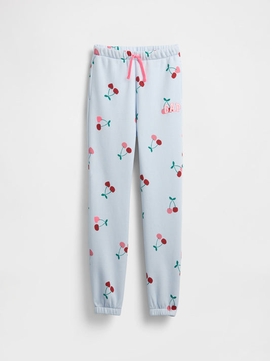 Açık Mavi Relaxed Gap Logo Jogger Eşofman Altı