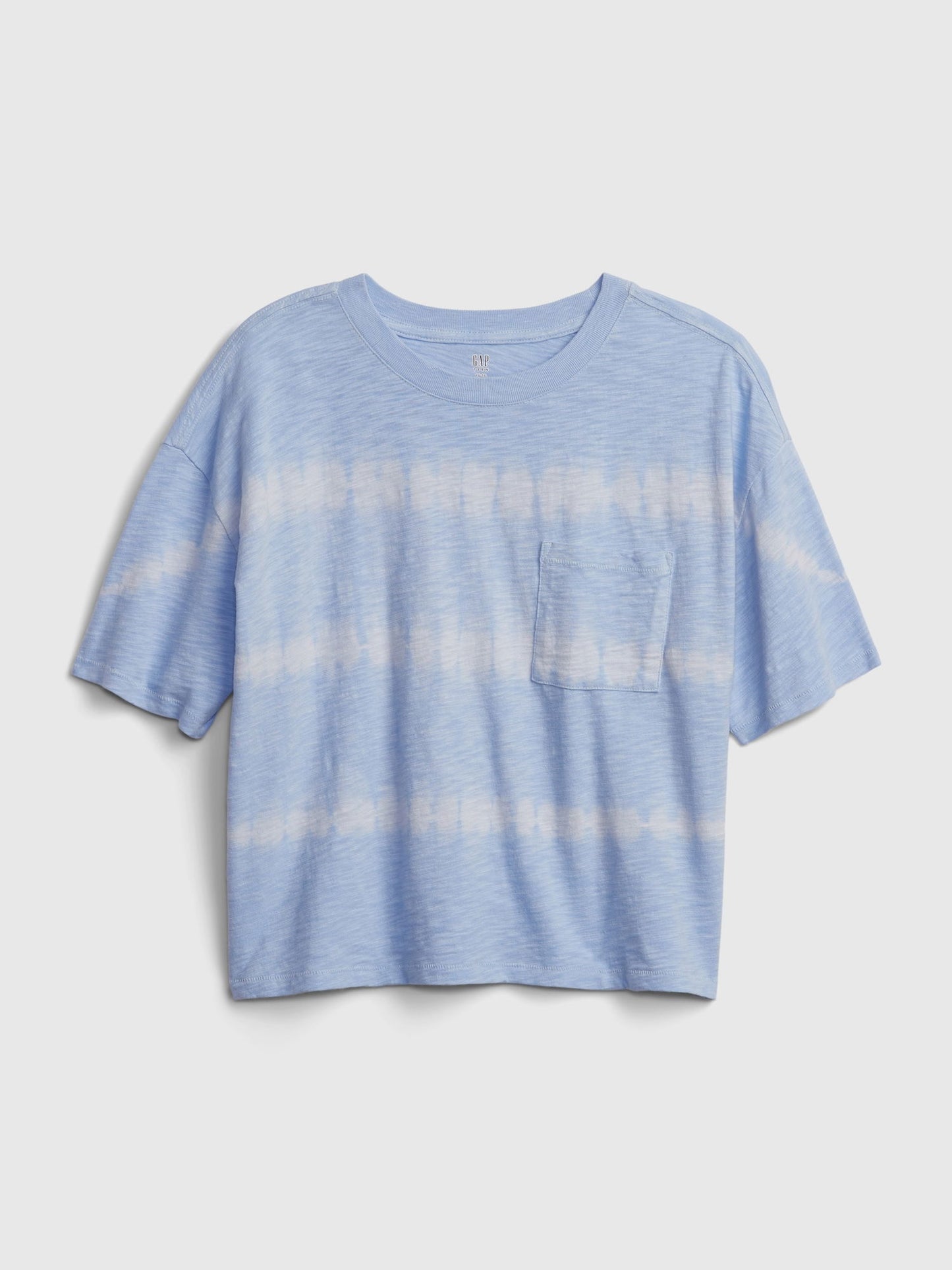 Kahverengi 100% Organik Pamuk Cep Detaylı T-shirt