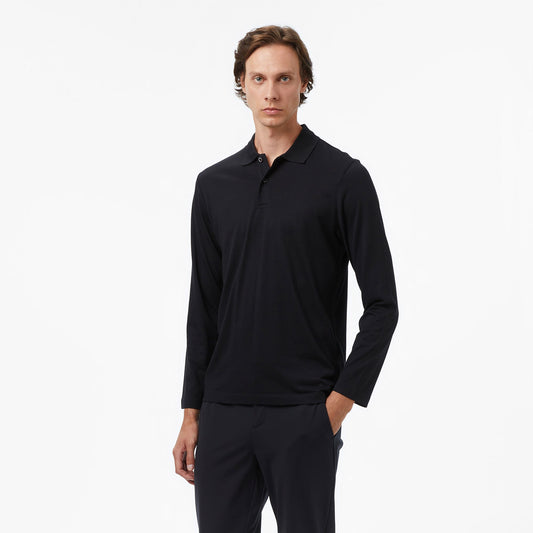 Nautica Erkek Siyah Classic Fit Polo Yaka T-shirt