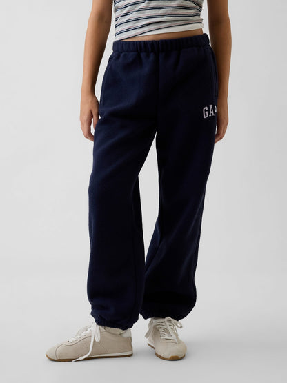 Pembe Relaxed Logo Jogger Eşofman Altı