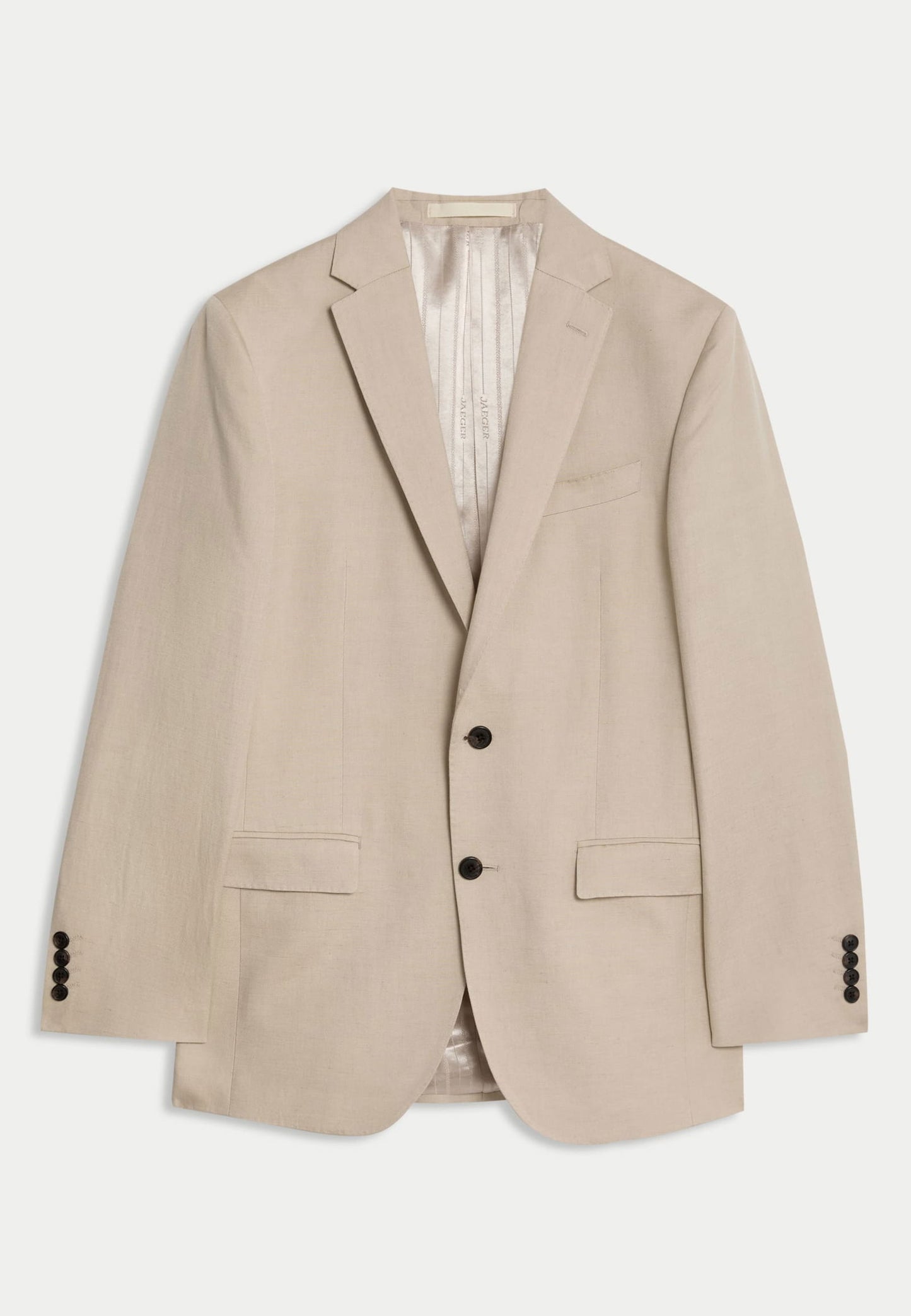 Tailored Fit Keten Ipek Ceket
