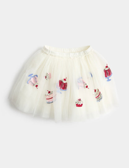 Payetli Jelly Tütü Etek (2-10 Yaş)