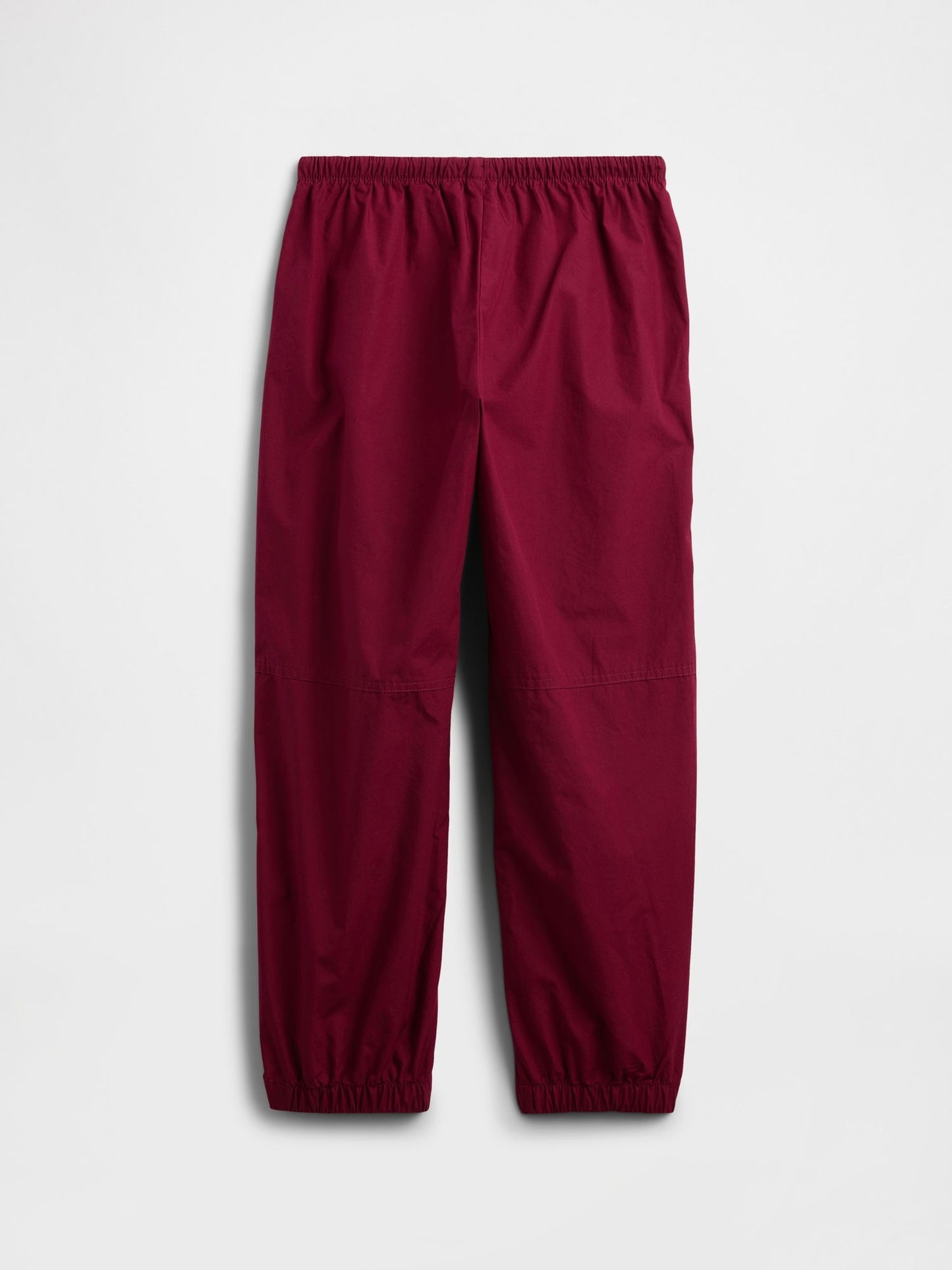 Kırmızı Paraşüt Kargo Pull-on Pantolon
