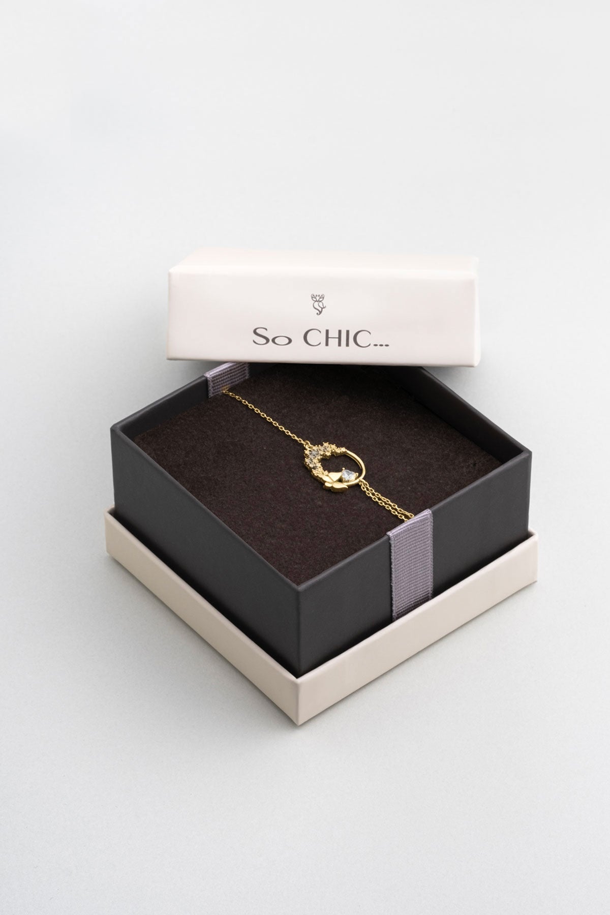 Aşk Kelebeği 18 Ayar Sarı Altın Kaplama 20 Cm Gümüş Bileklik 07263500144