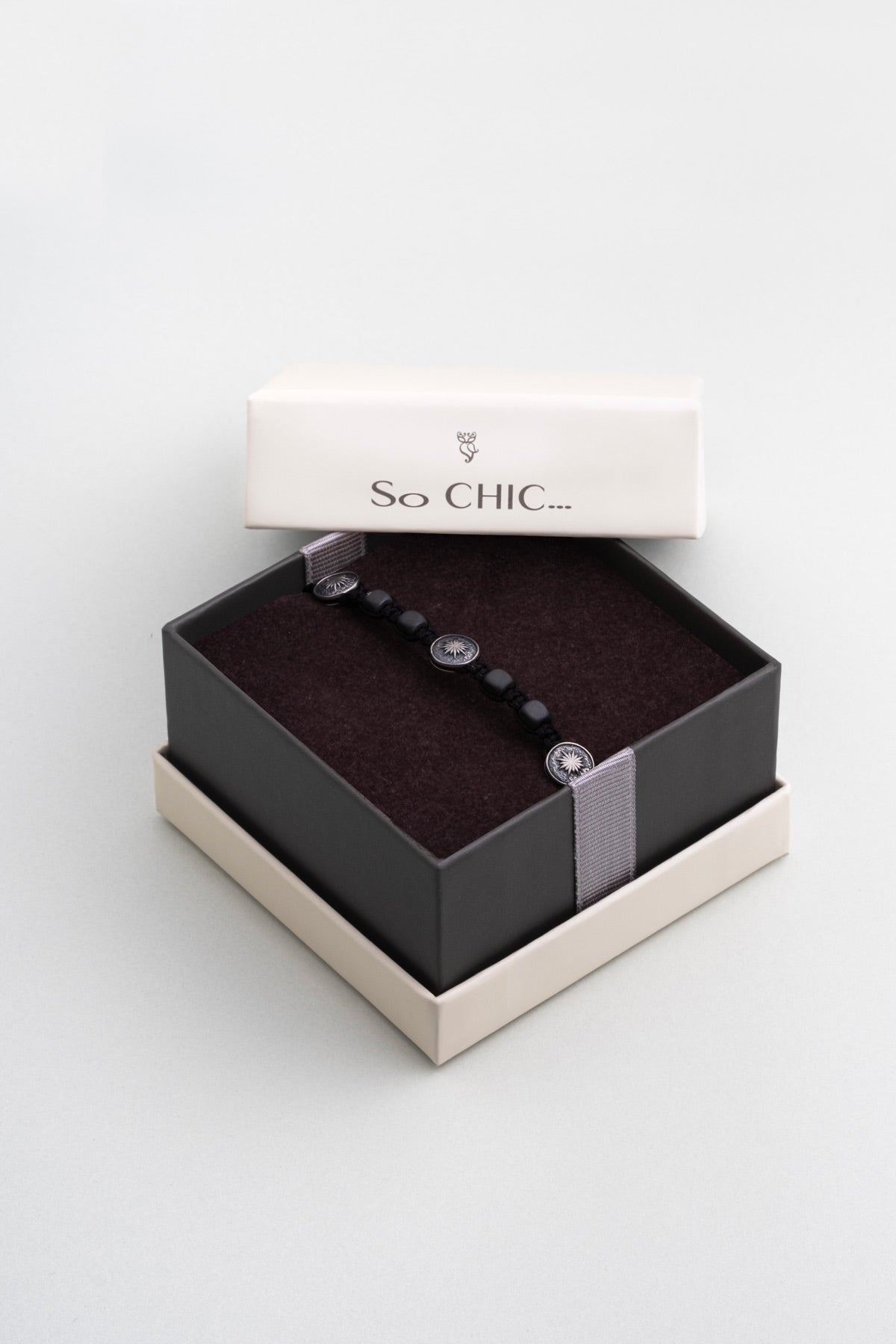 Hematit Taşlı Kutup Yıldızı Figürlü Gümüş Erkek Bileklik 07273619999