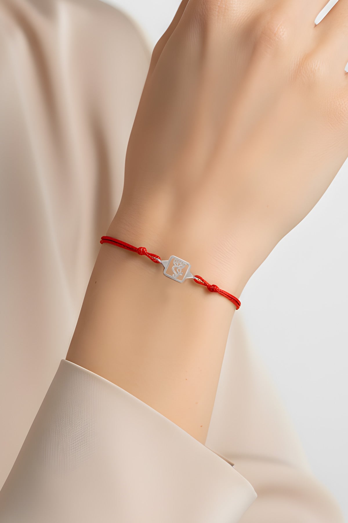 So Chic Bilge Baykuş 18 Ayar Beyaz Altın Kaplama Ayarlanabilir Gümüş Bileklik 07286960899