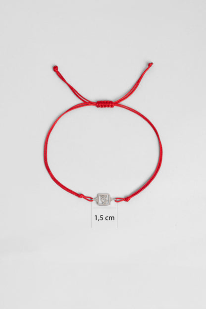 So Chic Bilge Baykuş 18 Ayar Beyaz Altın Kaplama Ayarlanabilir Gümüş Bileklik 07286960899