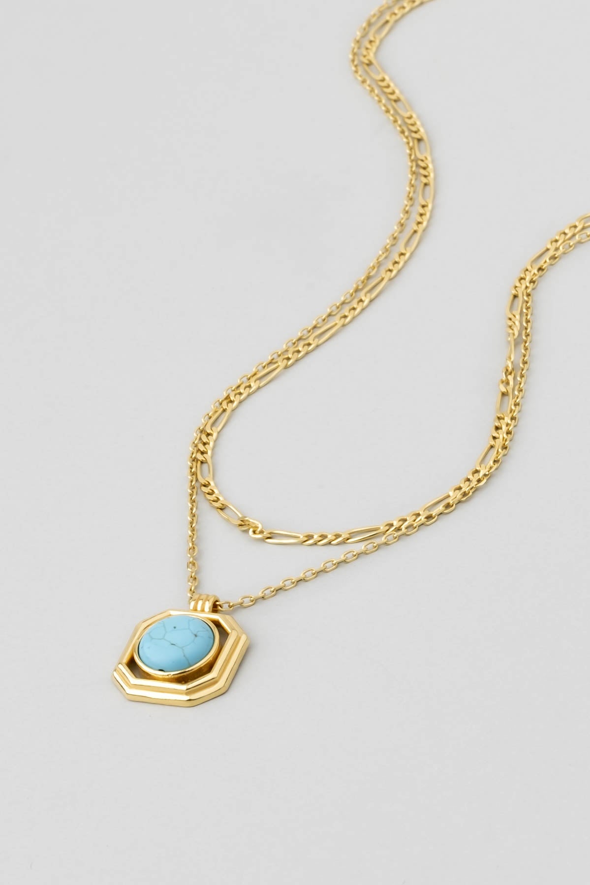 Mistik Kapı 18 Ayar Sarı Altın Kaplama Gümüş Kolye 07293401644