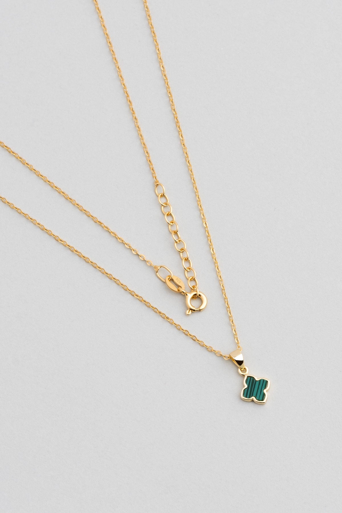 Clow 18 Ayar Sarı Altın Kaplama 43 Cm Gümüş Minimal Kolye 07299280444