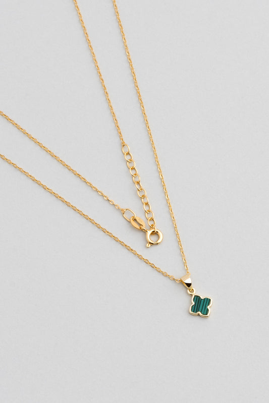 Clow 18 Ayar Sarı Altın Kaplama 43 Cm Gümüş Minimal Kolye 07299280444