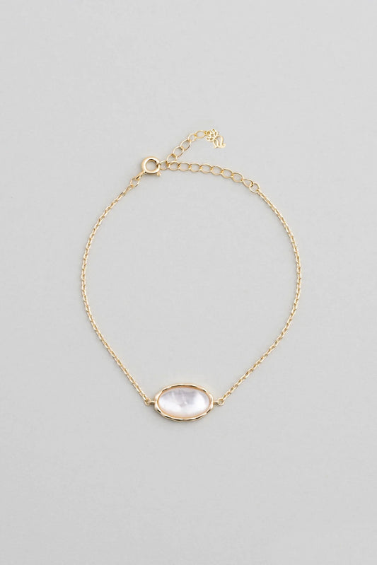 Mirror 18 Ayar Sarı Altın Kaplama 19 Cm Gümüş Minimal Bileklik 07299364644