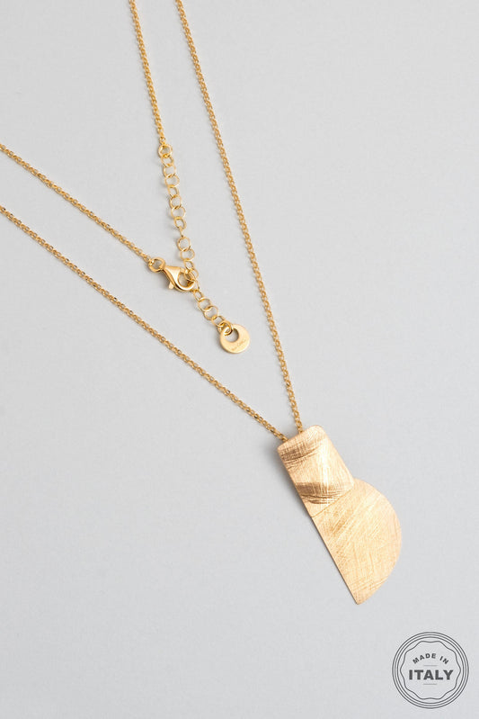 Antik Miras 18 Ayar Sarı Altın Kaplama 45 Cm Gümüş Tasarım Kolye 07303094499