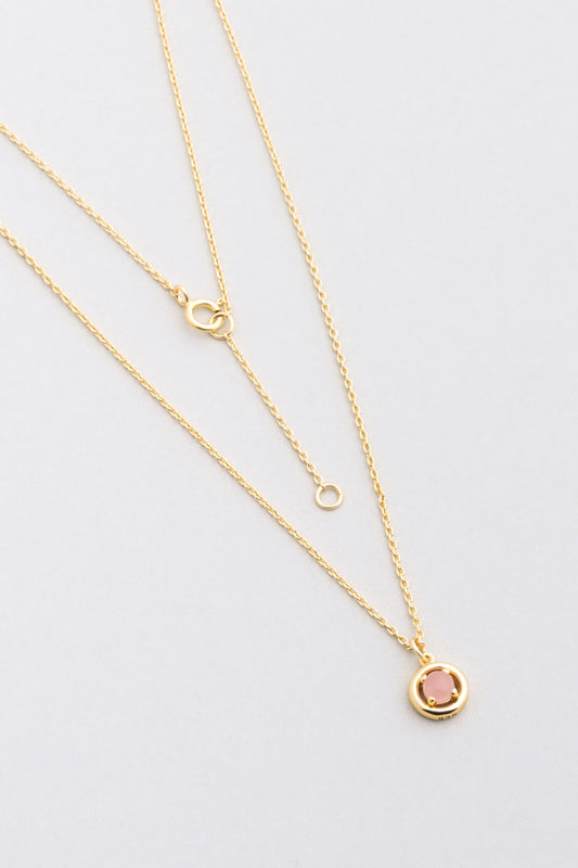 Kuvars Serüveni 18 Ayar Sarı Altın Kaplama 44 Cm Gümüş Kolye 07303200344