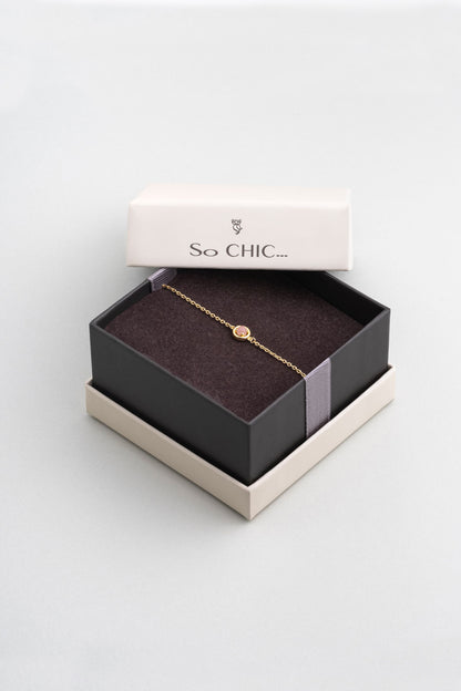 Kuvars Serüveni 18 Ayar Sarı Altın Kaplama 19 Cm Gümüş Bileklik 07303220344