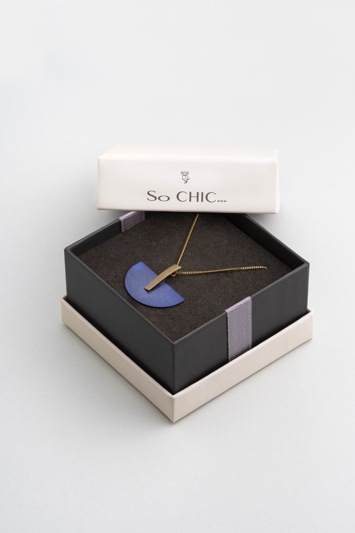 Mavi Sahra 18 Ayar Sarı Altın Kaplama 45 Cm Gümüş Tasarım Kolye 07307751244