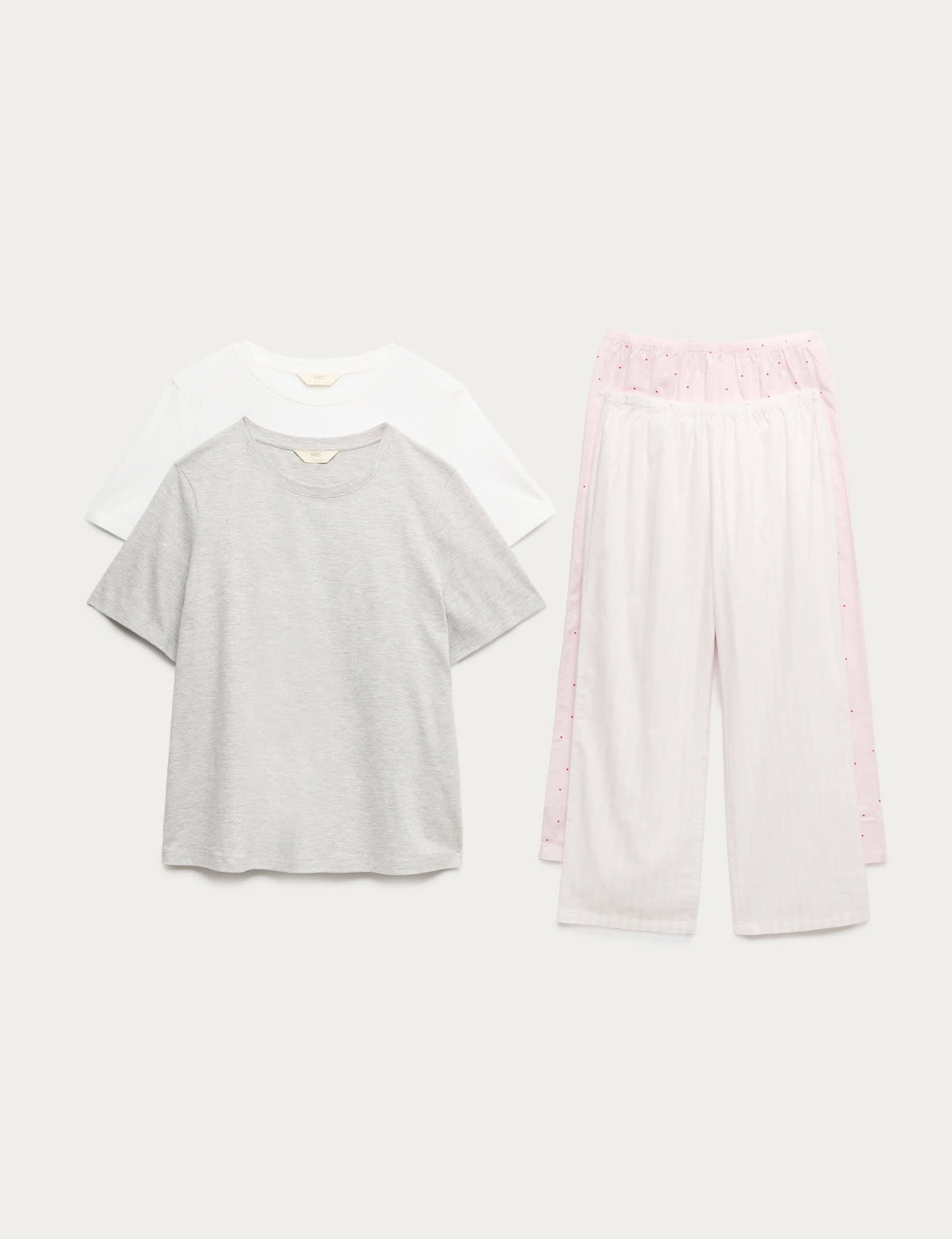 2'li Pamuklu Pijama Takımı