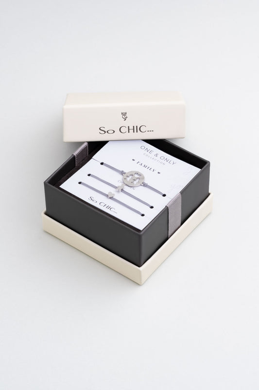 Anne Ve Çocukları 18 Ayar Beyaz Altın Kaplama Gümüş Bileklik 07308529099