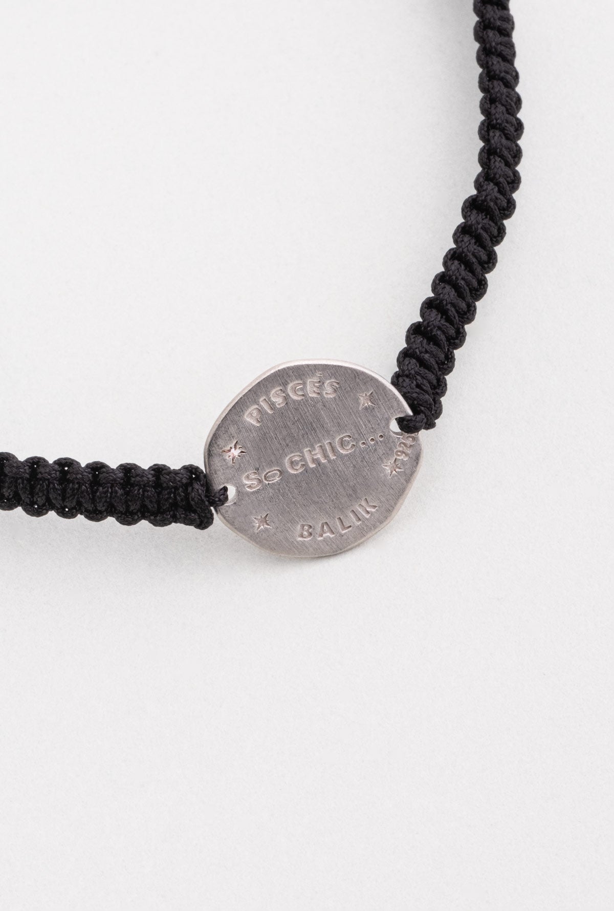 Balık Burcu 18 Ayar Beyaz Altın Kaplama Ayarlanabilir Erkek Gümüş Bileklik 07310110399